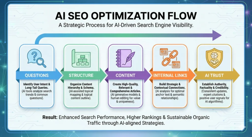AI SEO Optimization Flow