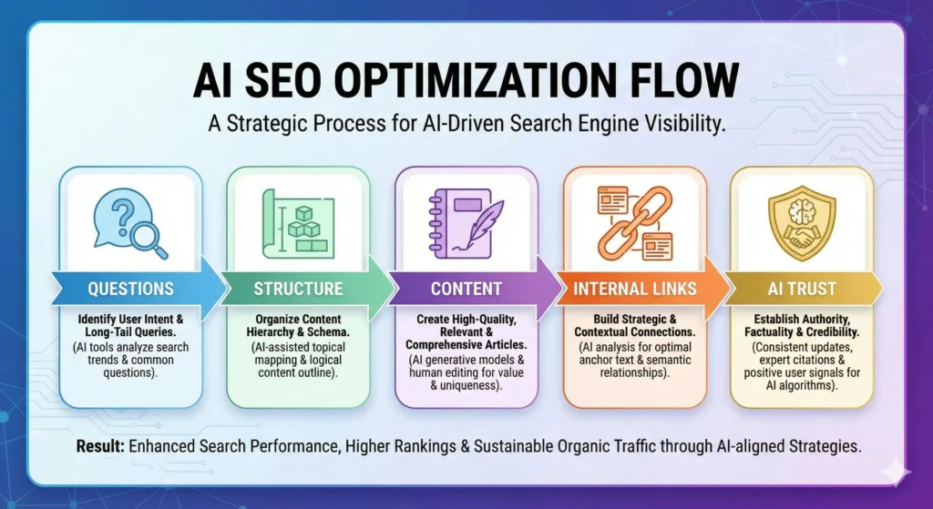 AI SEO Optimization Flow