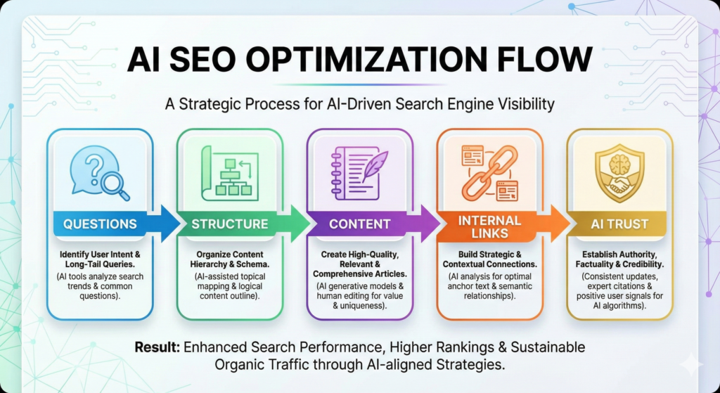 AI SEO Optimization Flow