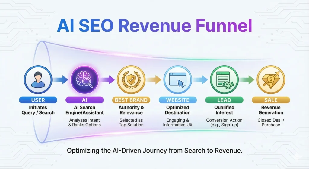 AI SEO Revenue Funnel