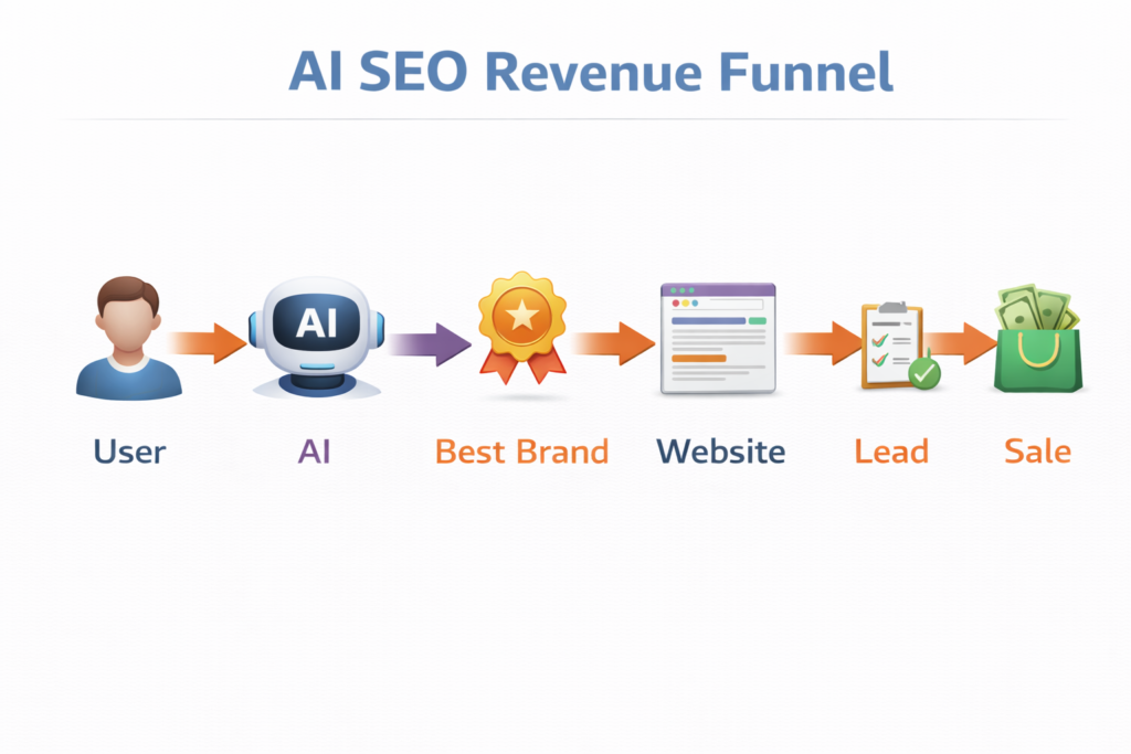 AI SEO Revenue Funnel