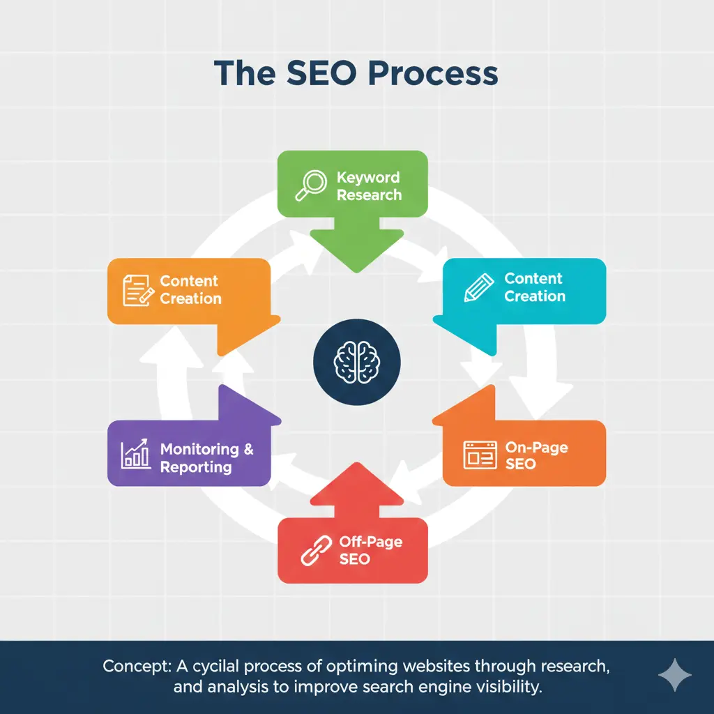 SEO process for beginners