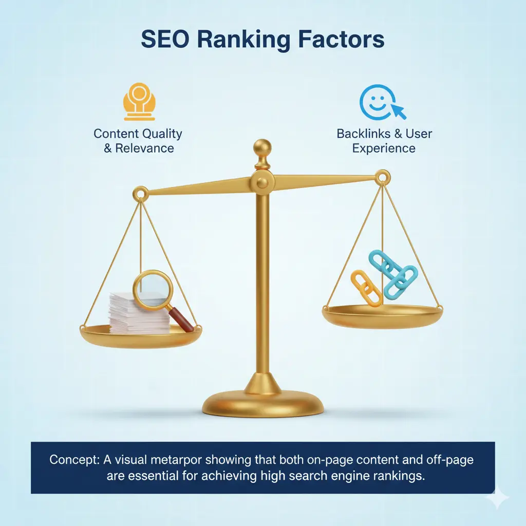 how Google ranks websites