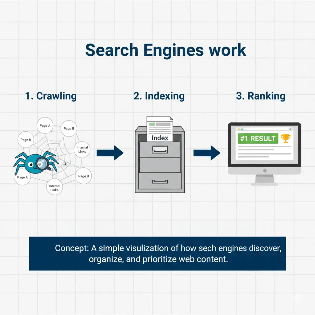 search engine working process