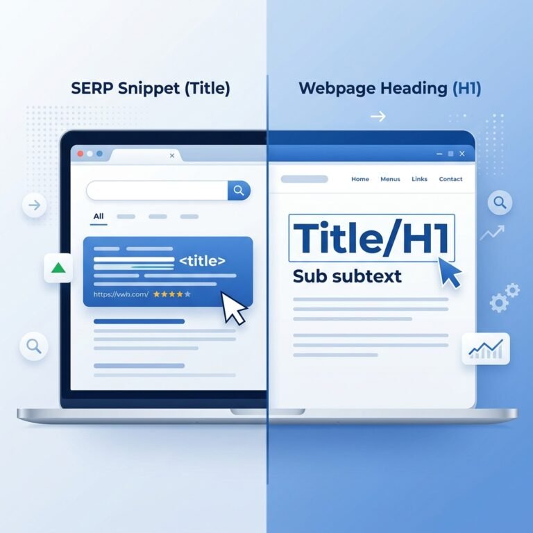 Title Tag vs H1: The Difference That’s Quietly Costing You Rankings